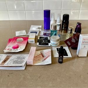 “Top shelf” skin and haircare sample bundle